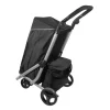 Cheffinger Einkaufstaschen & -Trolleys<48 L Einkaufswagen + 12 L Kühltasche Einkauf Trolley Trolley in Schwarz