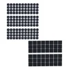 relaxdays Weitere Haushaltshelfer<180 x Filzgleiter in Schwarz