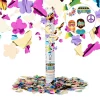 relaxdays Partyzubehör & -Dekoration<5 x Party Popper in Bunt - 40 cm