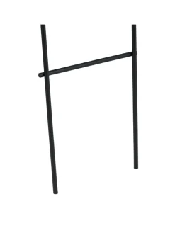 relaxdays Pflanzen & Zubehör<2 x Pflanzenstütze in Schwarz - (B)35 x (H)79 cm
