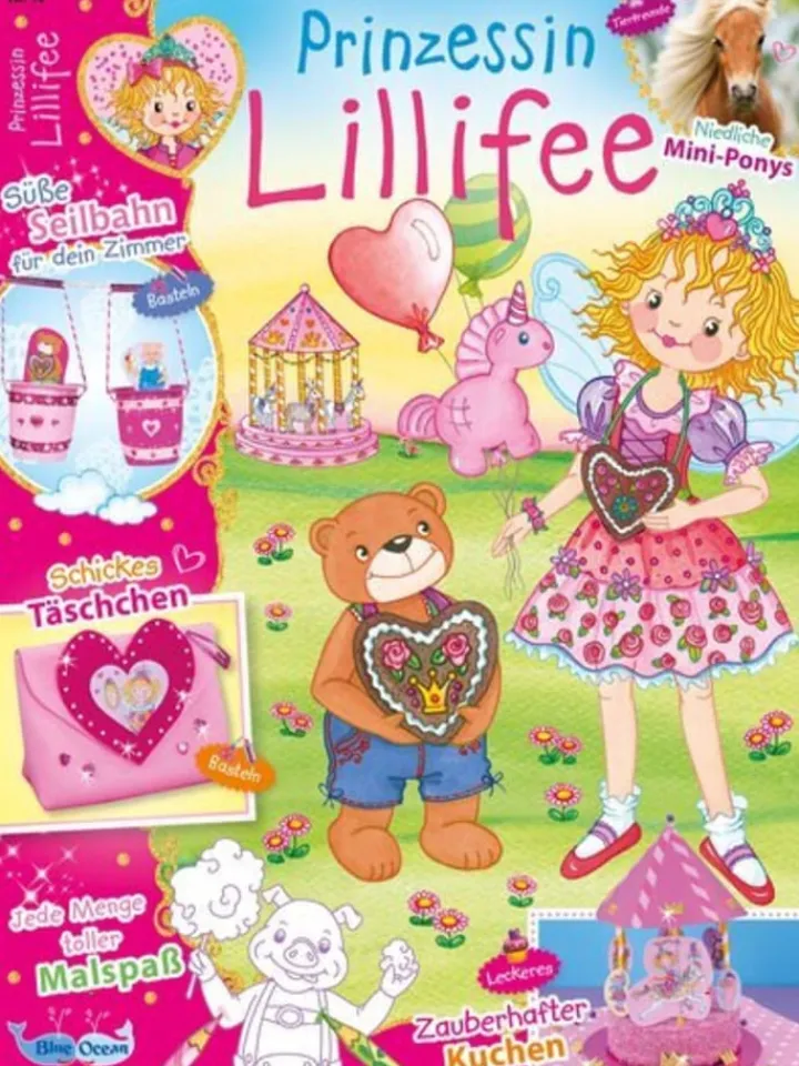 Hubert Burda Media Sonstige Gutscheine<10 x PRINZESSIN LILLIFEE Zeitschrift (Gutschein für Jahres Abo)