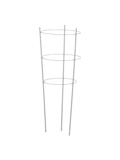 relaxdays Pflanzen & Zubehör<2 x Rankhilfe in Grau - (H)76 x Ø 28 cm