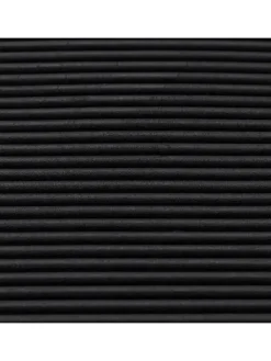 relaxdays Tür- & Zugluftstopper<4 x Türkeil in Schwarz/ Silber