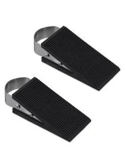relaxdays Weitere Haushaltshelfer<8 x Türkeil in Schwarz/ Silber