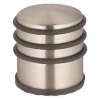 relaxdays Tür- & Zugluftstopper<2 x Türstopper in Bronze/ Schwarz - (H)7,5 x Ø 7 cm