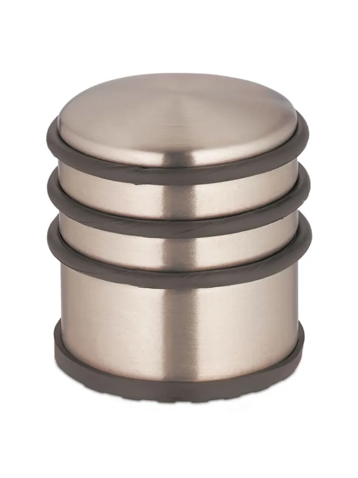 relaxdays Tür- & Zugluftstopper<9 x Türstopper in Bronze/ Schwarz - (H)7,5 x Ø 7 cm