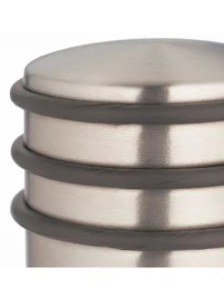 relaxdays Tür- & Zugluftstopper<9 x Türstopper in Bronze/ Schwarz - (H)7,5 x Ø 7 cm