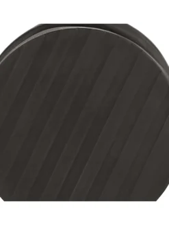 relaxdays Tür- & Zugluftstopper<9 x Türstopper in Bronze/ Schwarz - (H)7,5 x Ø 7 cm