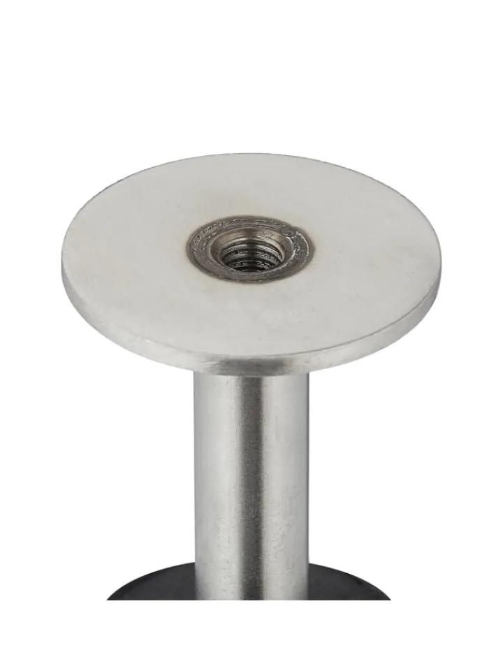 relaxdays Tür- & Zugluftstopper<2 x Türstopper in Schwarz/ Silber