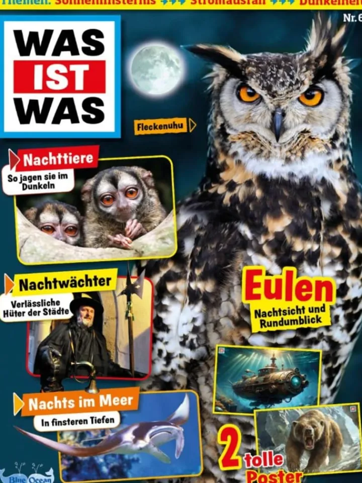 Hubert Burda Media Sonstige Gutscheine<9 x WAS IST WAS Zeitschrift (Gutschein für Jahres Abo)