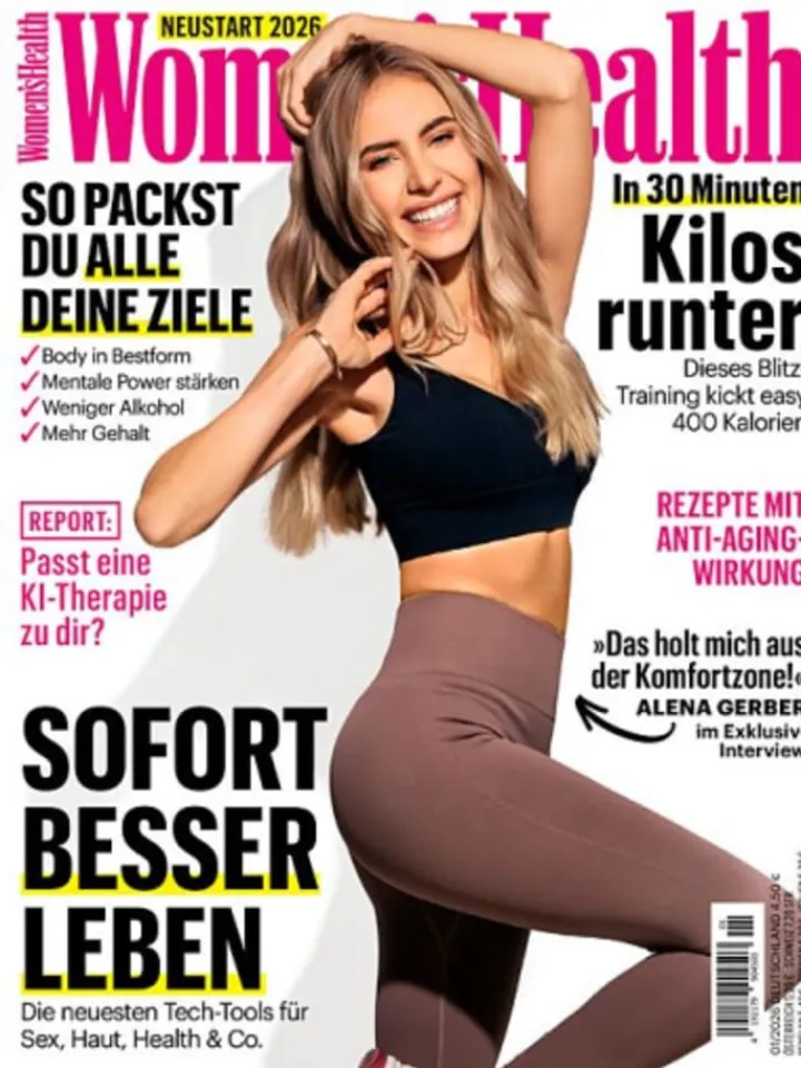 Hubert Burda Media Sonstige Gutscheine<4 x WOMEN'S HEALTH Zeitschrift (Gutschein für Halbjahres Abo)