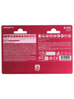 Philips Technikzubehör<AAA-Batterien LR03 - 20 Stück