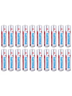 Philips Technikzubehör<AAA-Batterien LR03 - 20 Stück