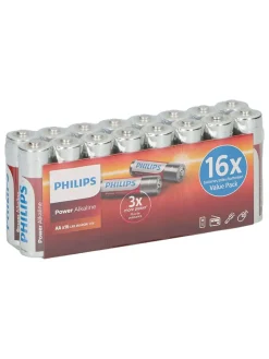Philips Technikzubehör<AA-Batterien LR6 - 16 Stück
