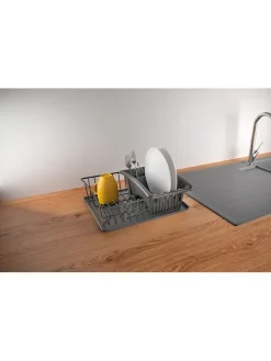 metaltex Weitere Haushaltshelfer<Abtropfgestell ''Aquatex'' in Grau - (B)35 x (H)30 x (T)12 cm