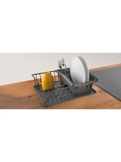 metaltex Weitere Haushaltshelfer<Abtropfgestell ''Aquatex'' in Grau - (B)35 x (H)30 x (T)12 cm