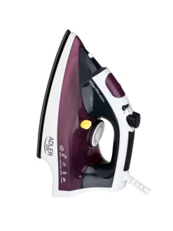 Adler Europe Bügeleisen<AD 5022 Dampfbügeleisen 3000 W mit Anti-Kalk-Funktion in Lila