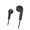 Hama Tv & Audio<Advance In-Ear Kopfhörer, kabelgebunden, Schwarz in Schwarz