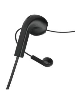 Hama Tv & Audio<Advance In-Ear Kopfhörer, kabelgebunden, Schwarz in Schwarz