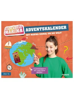 FRANZIS Adventskalender<Adventskalender "Checkerin Marina" - ab 8 Jahren