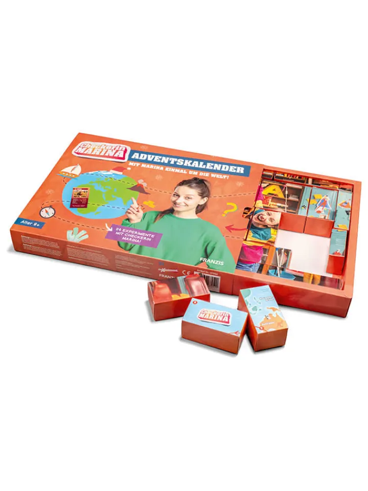 FRANZIS Adventskalender<Adventskalender "Checkerin Marina" - ab 8 Jahren