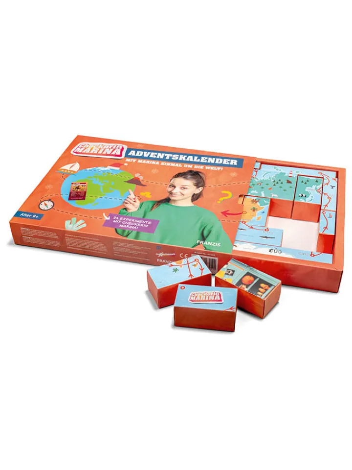 FRANZIS Adventskalender<Adventskalender "Checkerin Marina" - ab 8 Jahren