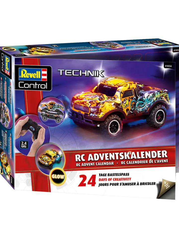 Revell Adventskalender<Adventskalender "Christmas Driver" in Bunt - ab 6 Jahren