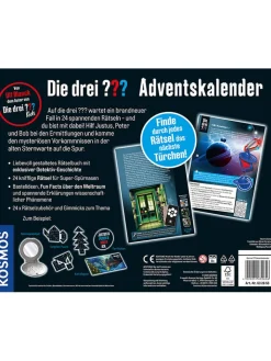 Kosmos Adventskalender<Adventskalender "Die drei ??ą" - ab 8 Jahren