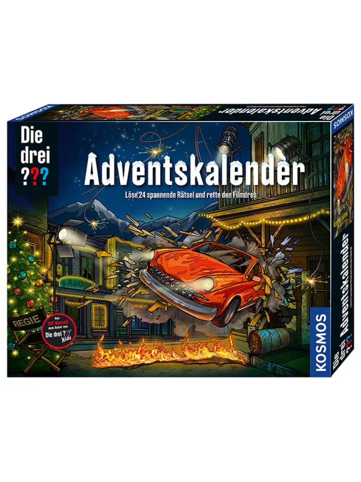 Kosmos Adventskalender<Adventskalender "Die drei ???" - ab 8 Jahren