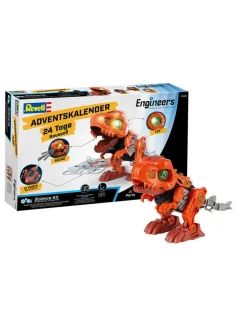 Revell Adventskalender<Adventskalender "Engineers Electric T.Rex" - ab 8 Jahren