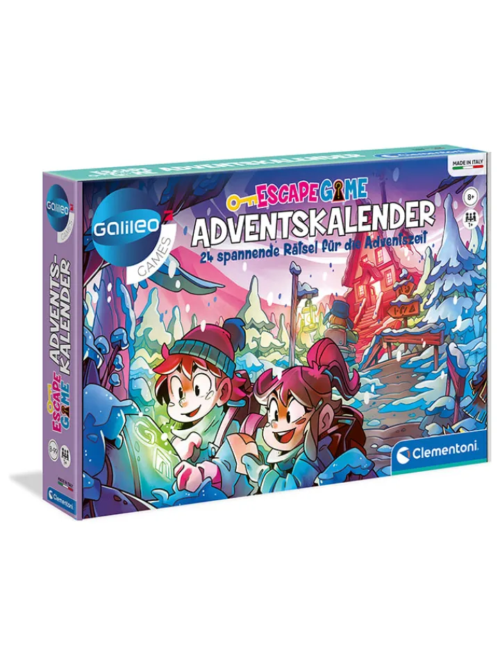 Clementoni Adventskalender<Adventskalender "Escape Game" - ab 8 Jahren