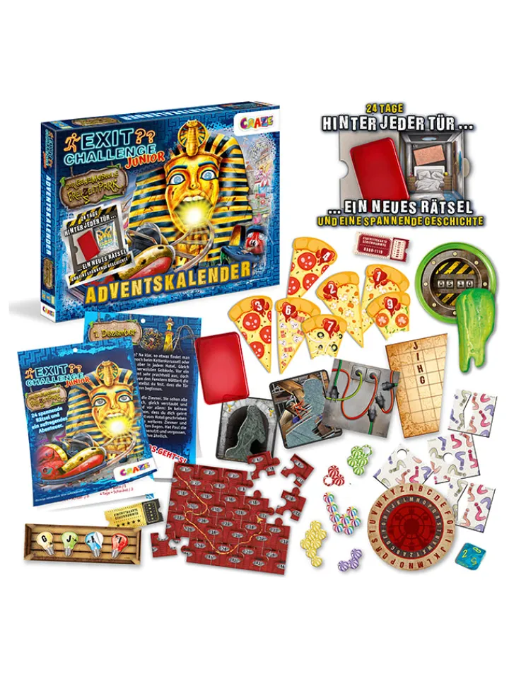 Craze Adventskalender<Adventskalender "Exit Challenge" - ab 3 Jahren