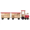 Bloomingville Adventskalender<Adventskalender ''Grunk'' in Beige - (B)46 x (H)11 x (T)9,5 cm