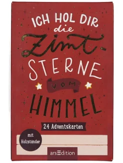 ars edition Adventskalender<Adventskalender "Ich hol dir die Zimtsterne vom Himmel"
