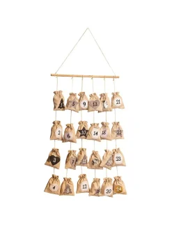 Hollybell Adventskalender<Adventskalender in Beige - (L)90 x (B)55 cm