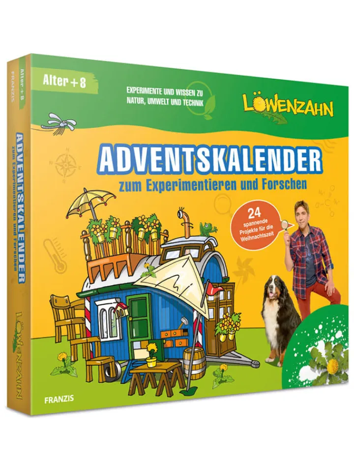 FRANZIS Adventskalender<Adventskalender "Löwenzahn" - ab 8 Jahren