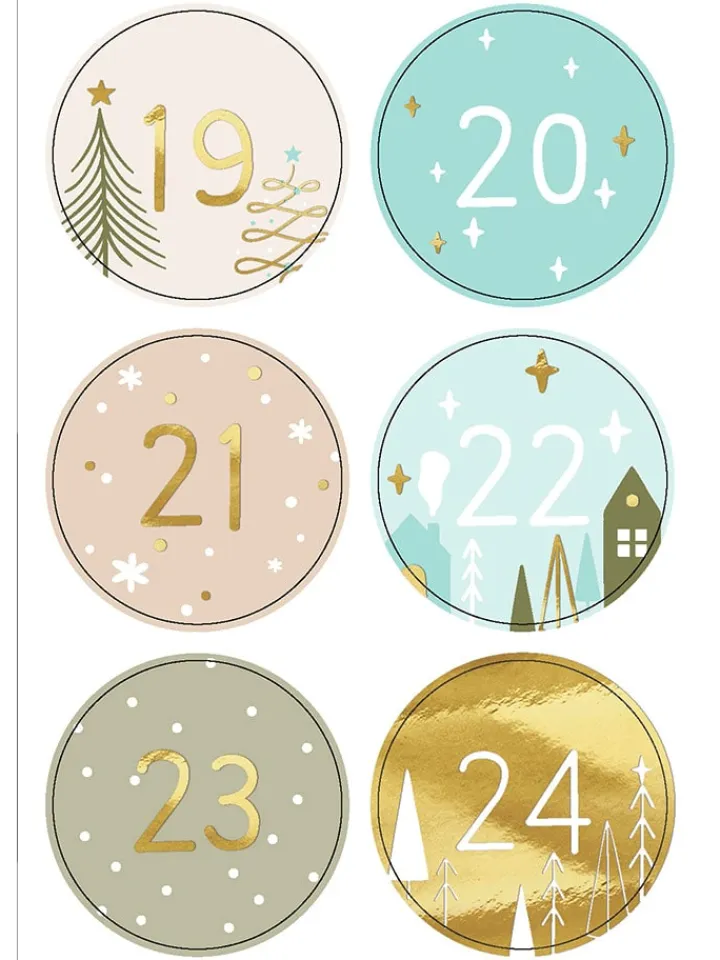 URSUS Adventskalender<Adventskalender "Sweet home" in Bunt