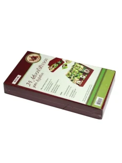 ROTH Adventskalender<Adventskalender zum Befüllen - 24 Kissenverpackungen in Bunt