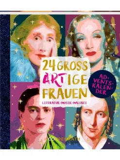 Coppenrath Adventskalender<Adventskalenderbuch - 24 großARTige Frauen | Literatur, Musik, Malerei