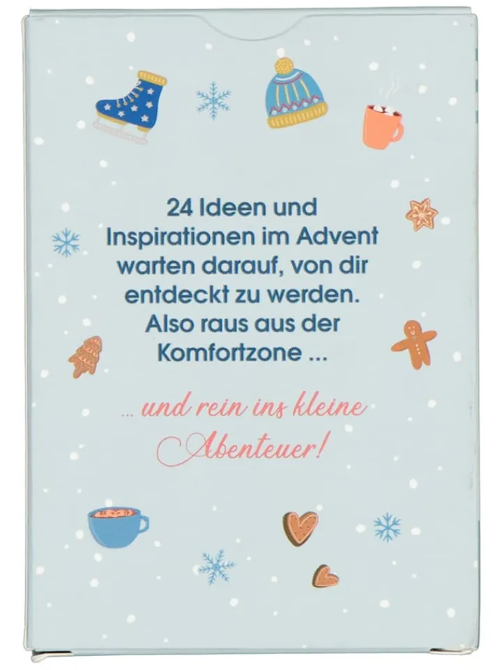 ars edition Adventskalender<Adventskalenderbuch "Mikroabenteuer für die Adventszeit"