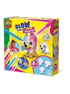 SES Kreativbedarf & Do-It-Yourself<Airbrush-Farbstifte "Welpen" - 4 Stück - ab 5 Jahren
