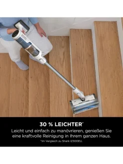Shark Klima & Haushalt|Staubsauger<Akku Staubsauger BU3521EU Clean & Self-Empty in weiß