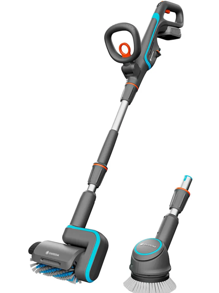 Gardena Gartendekoration<Akku-Multi-Reiniger "Aqua Brush Universal 04" in Grau