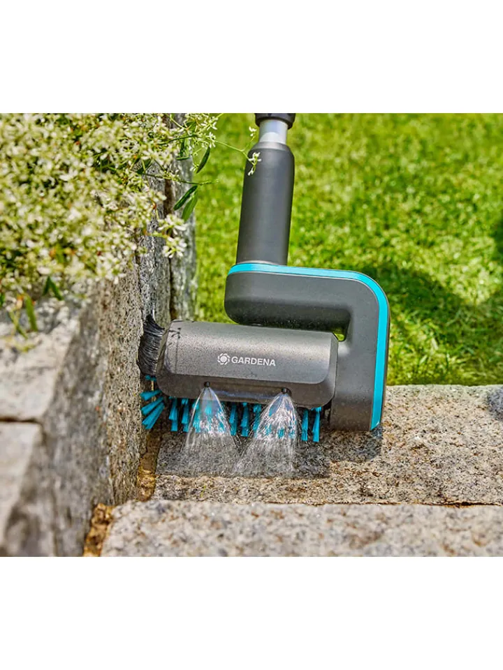 Gardena Gartendekoration<Akku-Multi-Reiniger "Aqua Brush Universal 04" in Grau