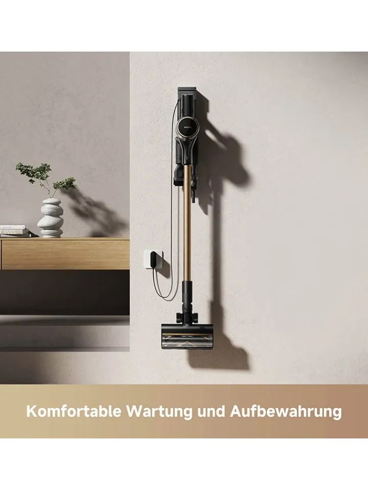 Mova Staubsauger|Klima & Haushalt<Akku-Staubsauger ''S5'' in Schwarz/ Gold