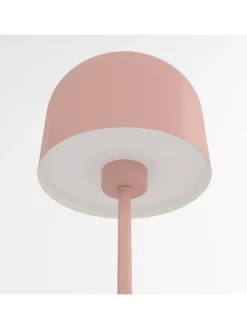 home24 Tischleuchten<Akku-Tischleuchte BREV in Rosa