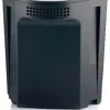 InnovaGoods Mülleimer<Aktivkohlefilter für Küchenkomposter in Schwarz - (B)18 x (H)18 cm