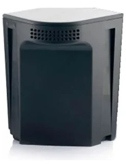 InnovaGoods Mülleimer<Aktivkohlefilter für Küchenkomposter in Schwarz - (B)18 x (H)18 cm