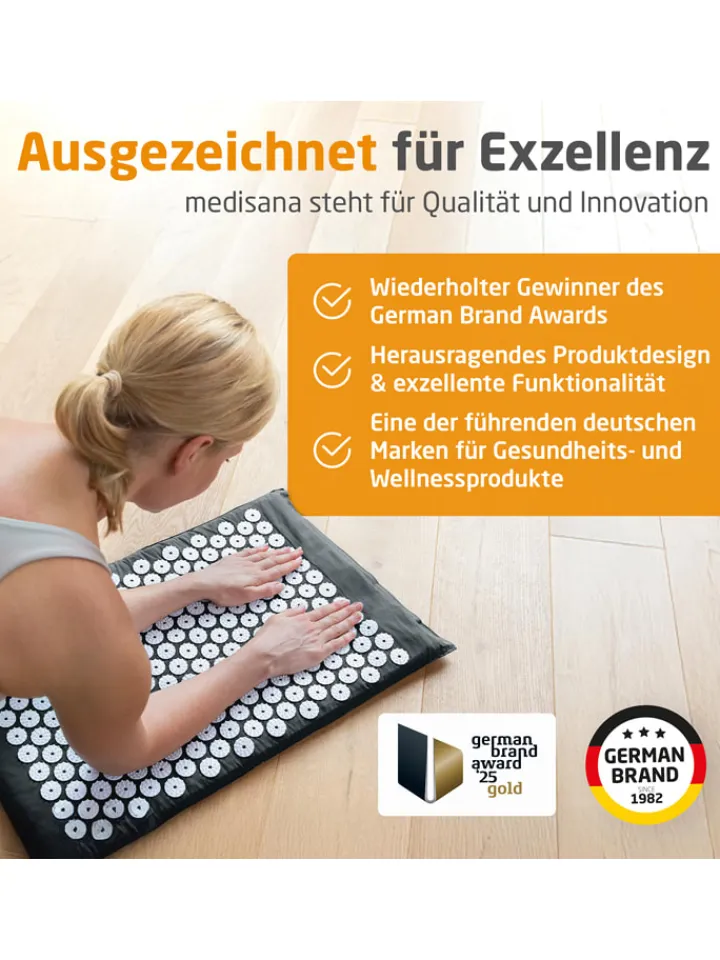 Medisana Pflege & Gesundheit<Akupressur-Matte "MM 100" in Rot