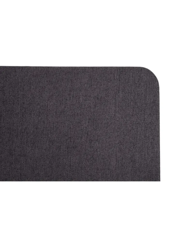 MCW Paravents<Akustik-Tischtrennwand G75, 60x75cm braun-grau